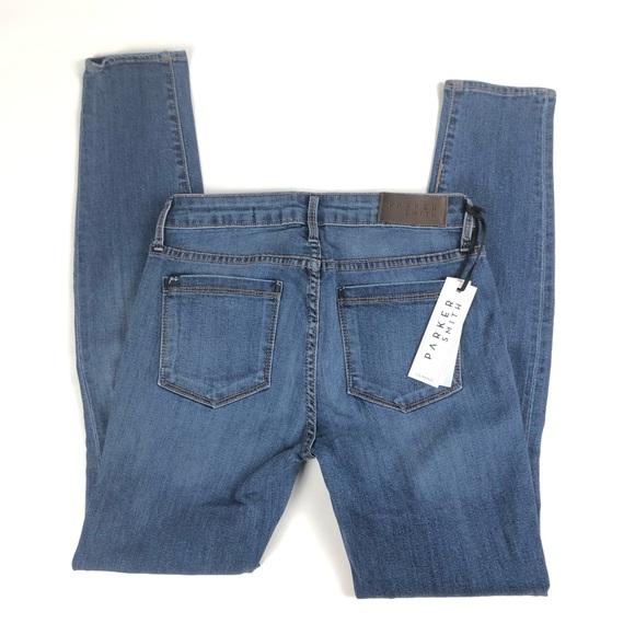 Parker Smith kam mid rise skinny distressed - Picture 2 of 3